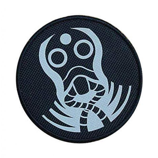 Embroidery Patch Airsoft Morale Patch 2 SCP Foundation Special Containment Procedures Foundation SCP Mobile Task Forces Zeta-9 Mole Rats" Military Hook Loop Tactics Morale Reflective Patch