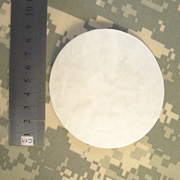 LEGEEON Airsoft Morale Patch 6 LEGEEON Glow Dark Aegishjalmr Viking Helm of Awe Terror Protection Rune Morale Tactical Sew Iron on Patch