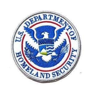 Tactical Embroidery Patch Airsoft Morale Patch 1 DEPT of Homeland Security Tactical Embroidery Patch Hook & Loop Morale Patch Military Patch for Clothing Accessory Backpack Armband
