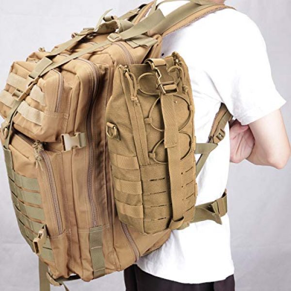 AMYIPO Tactical Pouch 7 AMYIPO Water Bottle Pouch Molle Tactical Holder Storage Bag