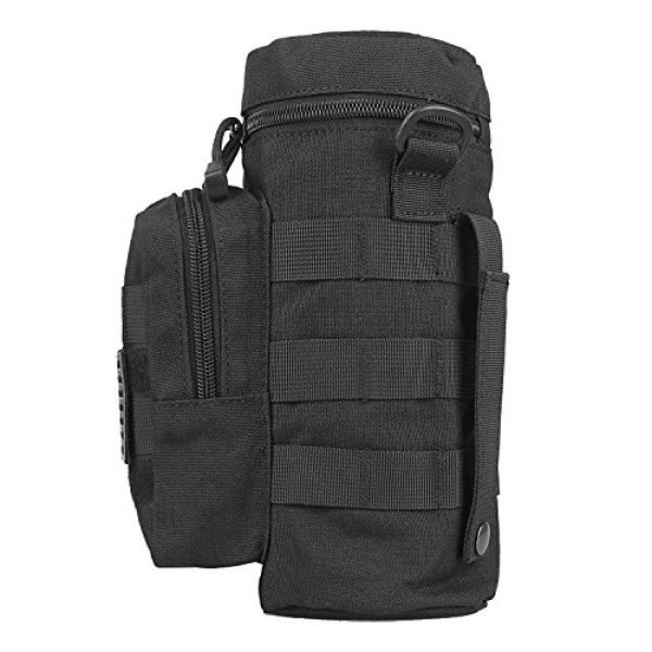AMYIPO Tactical Pouch 6 AMYIPO Tactical MOLLE Water Bottle Pouch Holder Storage Bag for 32oz Carrier