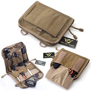 Warrior Quest Tactical Pouch 1 Warrior Quest Low Profile Organizer Pouch - Molle System Utility Pouches Tactical Medical Pouch Tools Accessories Pouch