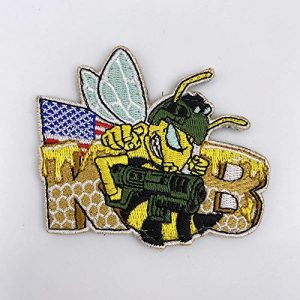 Killer Bee Airsoft Airsoft Morale Patch 1 Killer Bee Embroidered Moral Patch