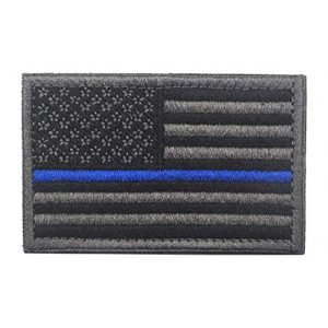 Tactical Embroidery Patch Airsoft Morale Patch 1 USA Flag Tactical Embroidery Patch Hook & Loop Morale Patch Military Patch for Clothing Accessory Backpack Armband