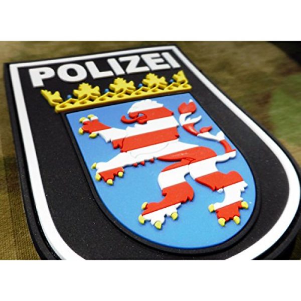 Jackets To Go Airsoft Morale Patch 3 Jackets To Go JTG German Police Hessen 3D Patch - fullcolor