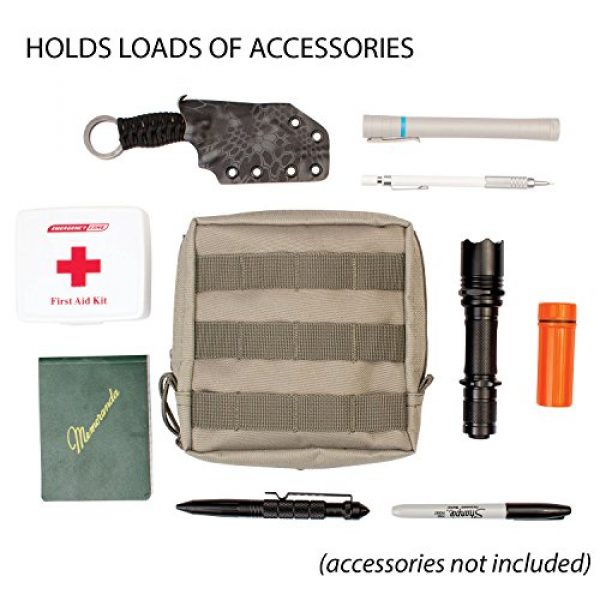 3V Gear Tactical Pouch 6 3V Gear Modular MOLLE Utility Pouch