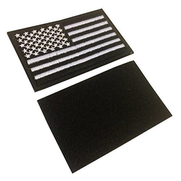 CREATOR Airsoft Morale Patch 2 CREATOR Tactical USA Flag Patch American Flag US United States of America Military Uniform Emblem Patches
