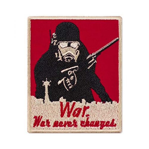 Embrosoft Airsoft Morale Patch 1 Fallout New Vegas New California Republic Rangers Embroidered Patch Iron On (3.1" x 3.9")