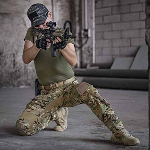 IDOGEAR Tactical Pant 6 IDOGEAR G3 Combat Pants Multicam Men Pants with Knee Pads Airsoft Hunting Military Paintball Tactical Camo Trousers