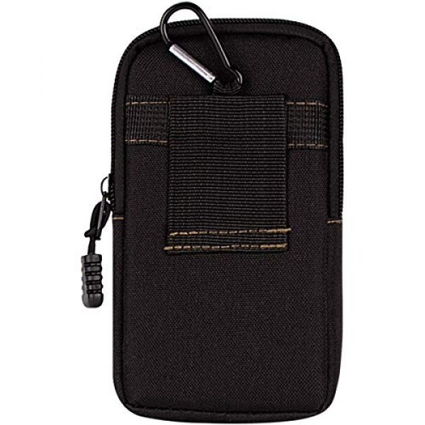 IronSeals Tactical Pouch 6 IronSeals Tactical Smartphone Pouch Universal Mobile Phone Belt Pouch EDC Security Pack Carry Accessory Pouch Belt Loops Waist Bag