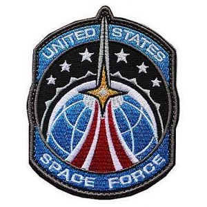 Embroidery Patch Airsoft Morale Patch 1 US Space Force Military Hook Loop Tactics Morale Embroidered Patch