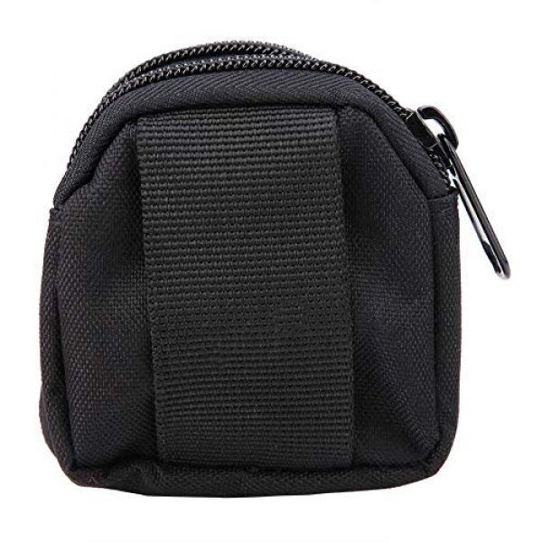 Alomejor Tactical Pouch 4 Alomejor Tactical Hanging Bag Sports Mini Waterproof Nylon Waterproof Waist Bag Outdoor Portable Storage Pouch