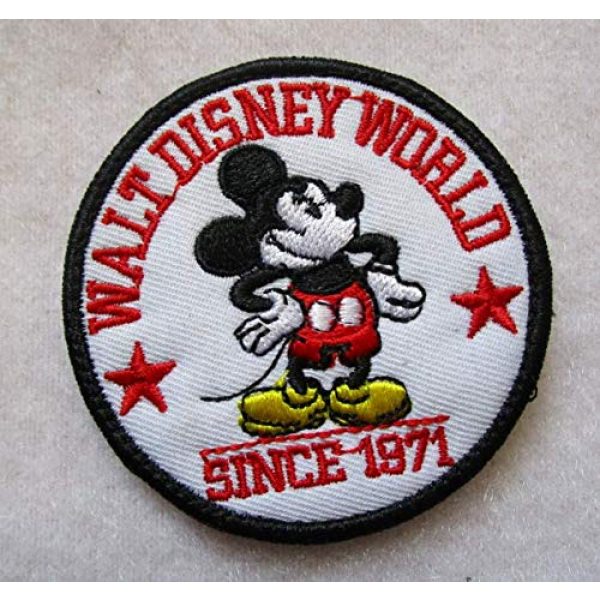 Embroidered Patch Airsoft Morale Patch 1 M-Ickey Mouse Rat 3D Tactical Patch Military Embroidered Morale Tags Badge Embroidered Patch DIY Applique Shoulder Patch Embroidery Gift Patch