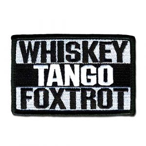 BASTION Airsoft Morale Patch 1 BASTION Morale Patches (Whiskey Tango Foxtrot, BNW) | 3D Embroidered Patches with Hook & Loop Fastener Backing | Well-Made Clean Stitching, Military Patches for Tactical Bag, Hats & Vest