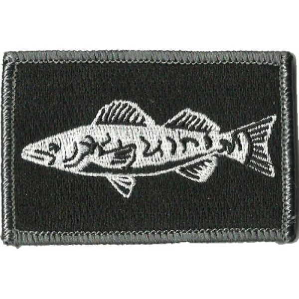 Gadsden and Culpeper Airsoft Morale Patch 1 Tactical Wildlife Walleye Patch