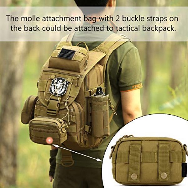 Protector Plus Tactical Pouch 4 Protector Plus Tactical MOLLE Pouch Small Admin Waist Bag Utility Gadget Gear Medical Pack Tool Pocket EDC Belt Purse