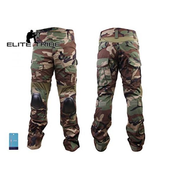 Paintball Equipment Tactical Pant 3 Paintball Equipment Men Airsoft Hunting Combat BDU Pants Gen3 Tactical Pants with Knee Pad Woodland