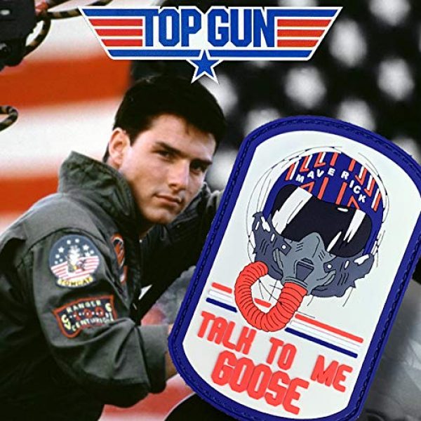 Violent Little Machine Shop Airsoft Morale Patch 5 Violent Little Machine Shop "Talk to Me Goose" PVC Morale Patch (Color)