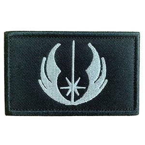 Antrix Airsoft Morale Patch 1 Antrix Tactical Movie Film Jedi Order Galactic Republic Morale Patch Hook and Loop Fastener Jedi Order Military Applique Emblem Patch -3.15"x2"