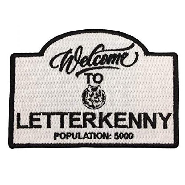 Violent Little Machine Shop Airsoft Morale Patch 1 Violent Little Machine Shop 'Welcome To Letterkenny' Embroidered Morale Patch