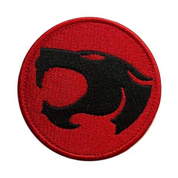 Embroidery Patch Airsoft Morale Patch 3 Thunder Cats Military Hook Loop Tactics Morale Embroidered Patch