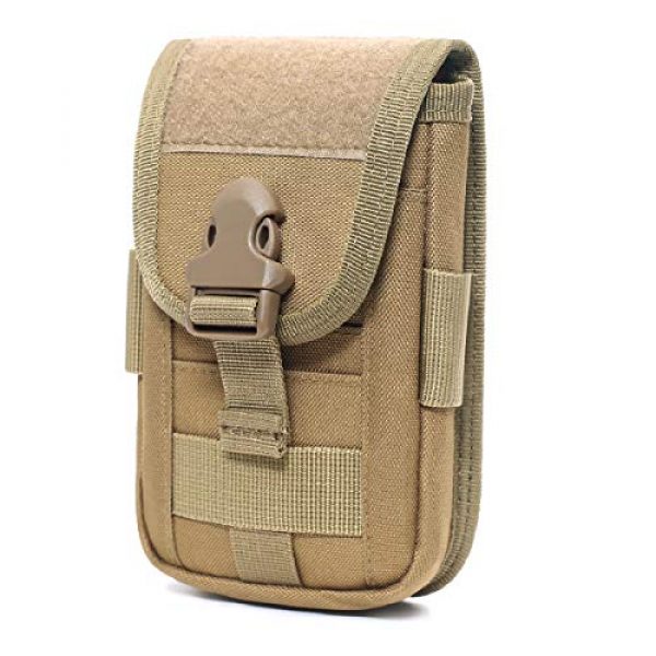 TRIWONDER Tactical Pouch 1 TRIWONDER Tactical MOLLE Holster Army Mobile Phone Belt Pouch EDC Security Pack Carry Accessory Kit Waist Bag Case Cellphone Holster