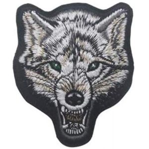 Tactical Embroidery Patch Airsoft Morale Patch 1 Tactical Wolf Tactical Embroidery Patch Hook & Loop Morale Patch Military Patch for Clothing Accessory Backpack Armband