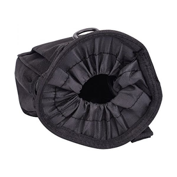LiangGui Tactical Pouch 3 LiangGui MOLLE Drawstring Magazine Dump Pouch, Military Adjustable Belt Utility Fanny Hip Holster Bag Outdoor Pouch 1 Pcs