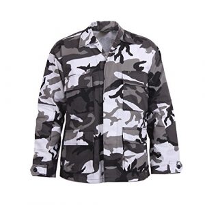 Rothco Tactical Shirt 1 Camo BDU (Battle Dress Uniform) Military Shirts, City Camo, M