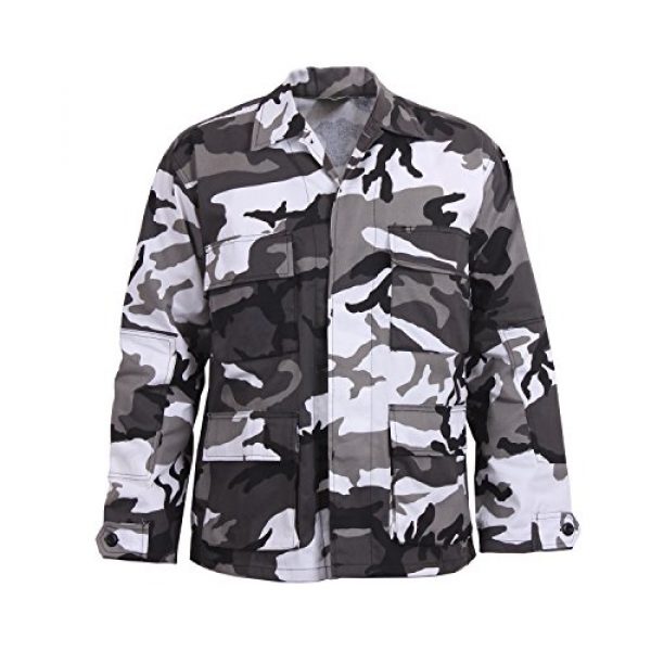 Rothco Tactical Shirt 1 Camo BDU (Battle Dress Uniform) Military Shirts, City Camo, M