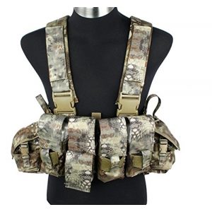 TMC Airsoft Tactical Vest 1 TMC Tactical Military 961A Kryptek MAD Camo Chest Rig for Airsoft Paintball