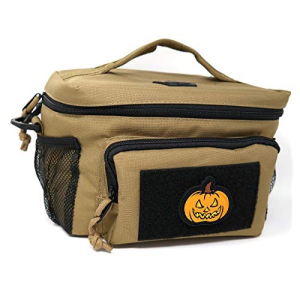 Stinking Patch Co. Airsoft Morale Patch 2 Jack o' Lantern Pumpkin Tactical Patch | Halloween Morale Patch