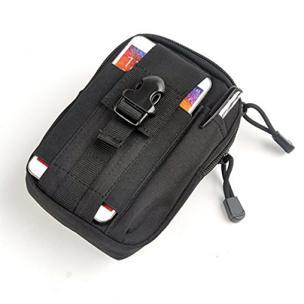 Onner Tactical Pouch 7 Tactical Molle D30 Waist Bags Pouch Multi-Purpose Compact EDC Utility Gadget Belt Waterproof Men Outdoor Sport Casual Waist Pack Army Military Small Bags Gear Tools Organizer