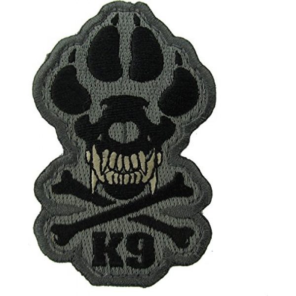 MilSpec Monkey Airsoft Morale Patch 1 K9 Morale Patch (ACU (Foliage Green))