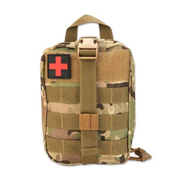 Dioche Tactical Pouch 2 Dioche Outdoor Survival Military First Aid Bag Climbing Emergency Medical Pouch Pack(Camouflage)