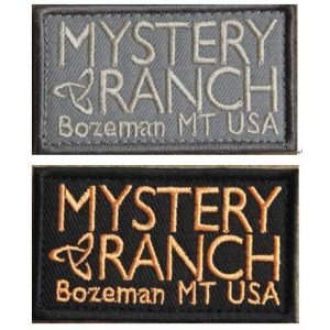 Tactical Embroidery Patch Airsoft Morale Patch 1 Mystery Ranch Flag Tactical Embroidery Patch Hook & Loop Morale Patch Military Patch for Clothing Accessory Backpack Armband (2pcs)