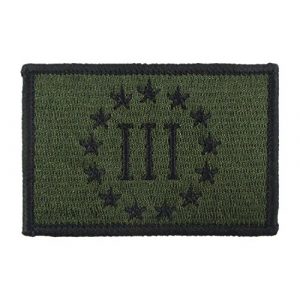 Morale Tags Airsoft Morale Patch 1 Morale Tags Three Percent Patch Fully Embroidered Tactical Hook and Loop