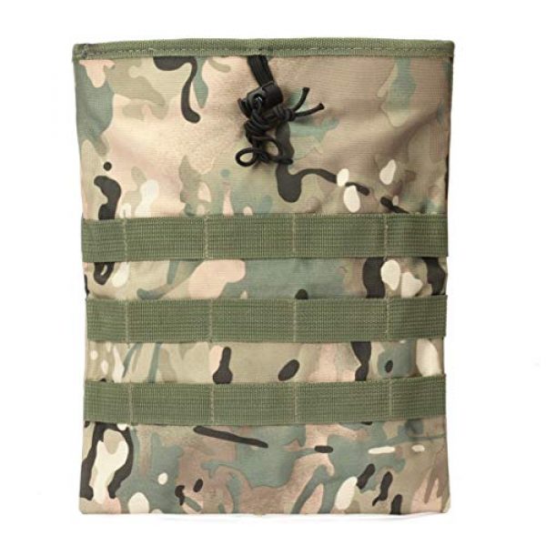 BREEZEY Tactical Pouch 2 BREEZEY Recycling Waist Bags 600D Nylon Large Capacity Waterproof Sundries Storage Organization Pouch Outdoor Climbing Hiking Accessories FFor Molle System