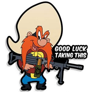 PatchOps Airsoft Morale Patch 1 PatchOps Parody 2A Yosemite Sam PVC Tactical Morale Patch