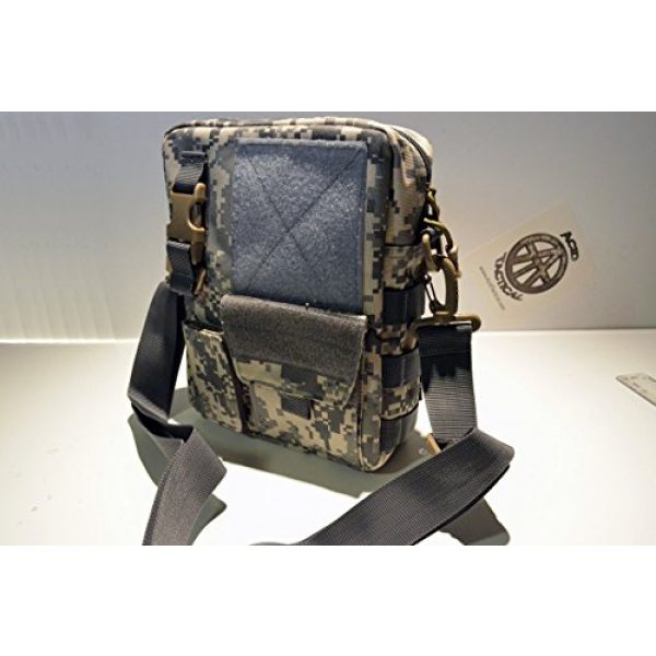Acid Tactical Tactical Pouch 1 Acid Tactical MOLLE First Aid Bag Pouch Trauma EMT Medic Utility - Digital ACU Camo