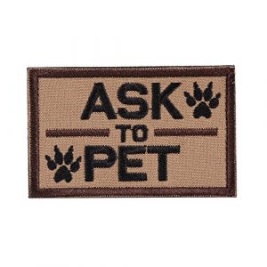 OneTigris Airsoft Morale Patch 1 OneTigris Original Patch Tactical Morale Military Patch (29-Tan)