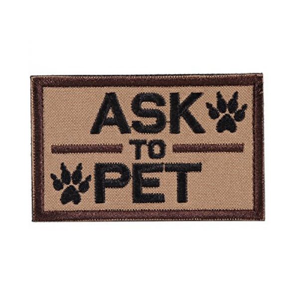 OneTigris Airsoft Morale Patch 1 OneTigris Original Patch Tactical Morale Military Patch (29-Tan)