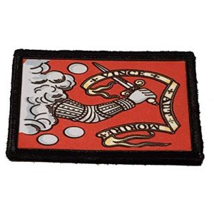 RedheadedTshirts Airsoft Morale Patch 1 Bedford Flag Patch Made in The USA- Patches Perfect for Your Plate Carrier Military Vest, hat, Backpack. Funny Patch by Redheadedtshirts!