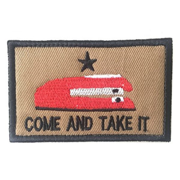 Antrix Airsoft Morale Patch 2 Antrix 5 Pack Mix Color Tactical Come and Take It Patches Texas Revolution Military Morale Patches