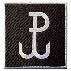 Tactical Embroidery Patch Airsoft Morale Patch 1 GROM TF-49 Poland Kotwica JWK Special Force Group Tactical Embroidery Patch Hook & Loop Morale Patch Military Patch for Clothing Accessory Backpack Armband (color4)