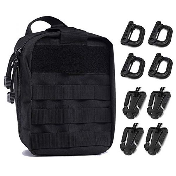 R.SASR Tactical Pouch 1 R.SASR Tactical Medical Molle Pull Away Pouch, Tactical MOLLE Utility Pouch