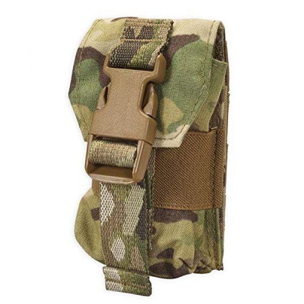 Chase Tactical Tactical Pouch 2 Chase Tactical Strobe Light Pouch - Lightweight - Holds MS-2000 IR Strobes, Compass - Attaches with MOLLE - for Rescue Searches, Military, Law Enforcement, Medical, Combat Training - Unisex