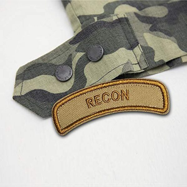 Morton Home Airsoft Morale Patch 3 Morton Home U.S. Army 3" Wide Military Style Tab Patch (Recon)