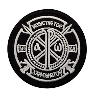 Tactical Embroidery Patch Airsoft Morale Patch 1 ALFA Team Constantine's Cross Russia FSB Embroidery Patch Military Tactical Morale Patch Badges Emblem Applique Hook Patches for Clothes Backpack Accessories