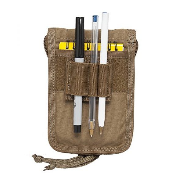 TACTICAL NOTEBOOK COVERS.COM Tactical Pouch 2 TACTICAL NOTEBOOK COVERS.COM Detachable Elastic Pen-Marker Loops